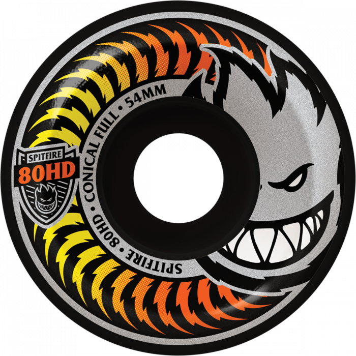SPITFIRE 80HD FADE CONICAL FULL 54MM BLK