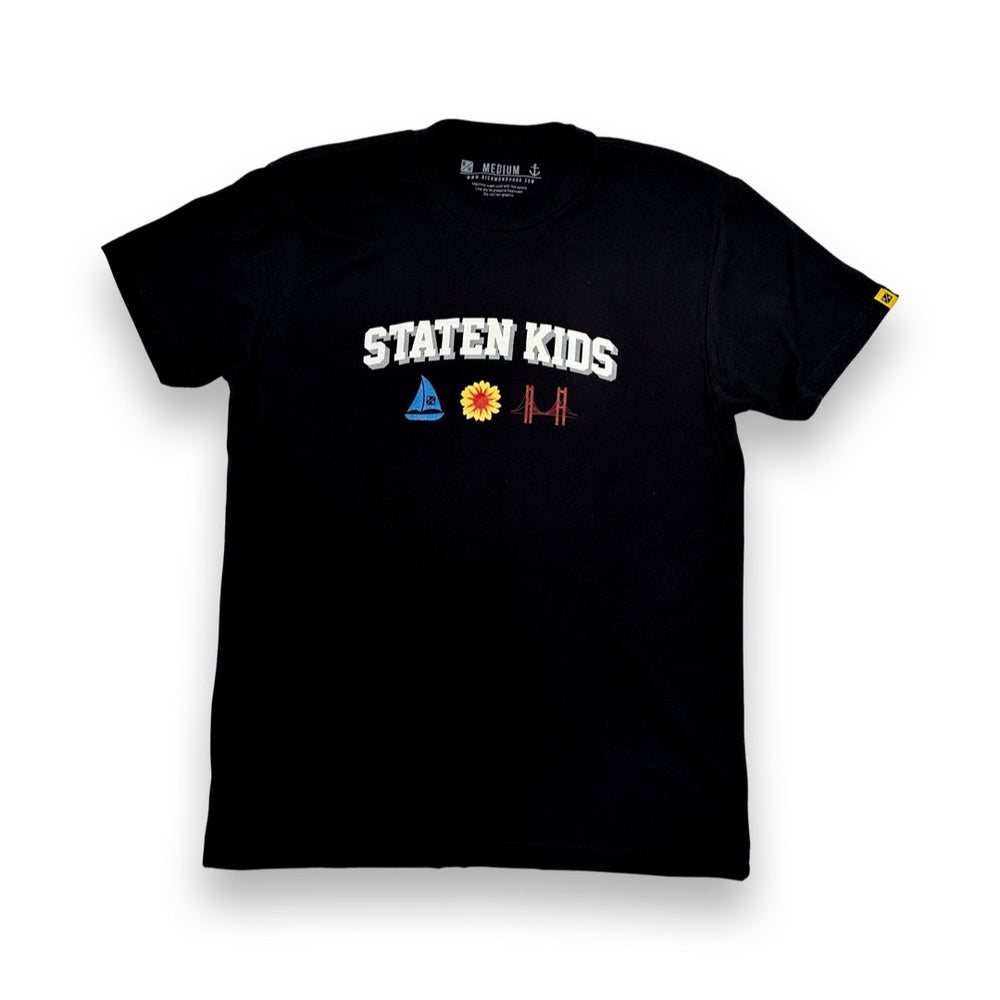 Staten Kids T Shirt - Black - Voyage - Kids