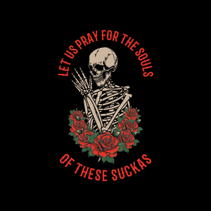 
                  
                    Let Us Pray Hoodie - Black/Red
                  
                