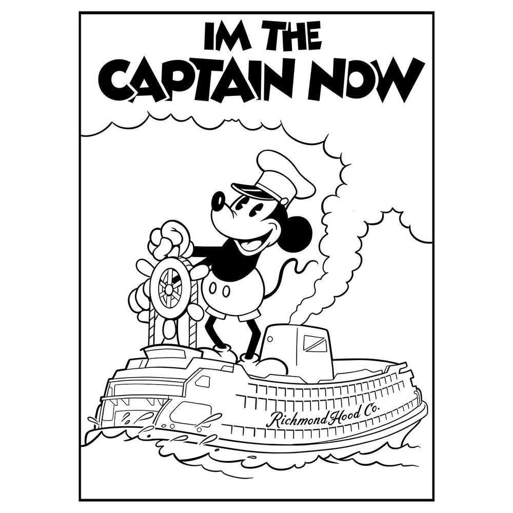 
                  
                    I’m The Captain Now T Shirt - Adult Light Blue
                  
                