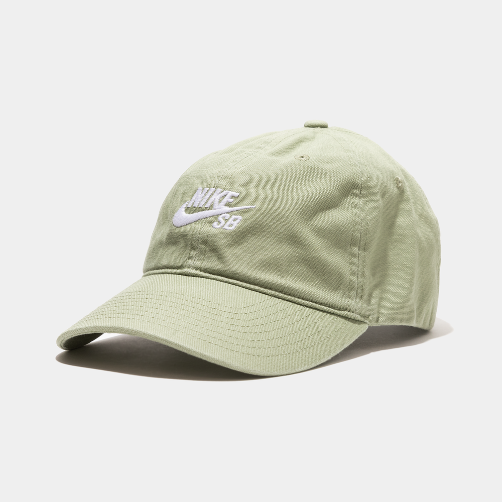 NIKE SB CLUB HAT - OIL GREEN/WHITE