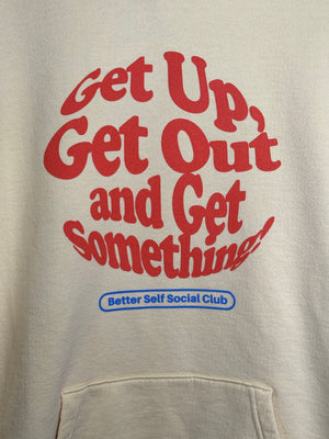
                  
                    Get Something Hoodie - Cream / Blue / Raspberry
                  
                