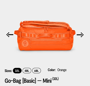 
                  
                    Go Bag (Mini 32 L ) - Baboon To The Moon - Orange
                  
                