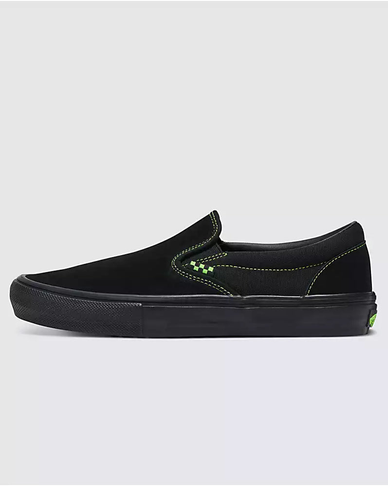 
                  
                    Vans Slip On - Neon Black / Green
                  
                