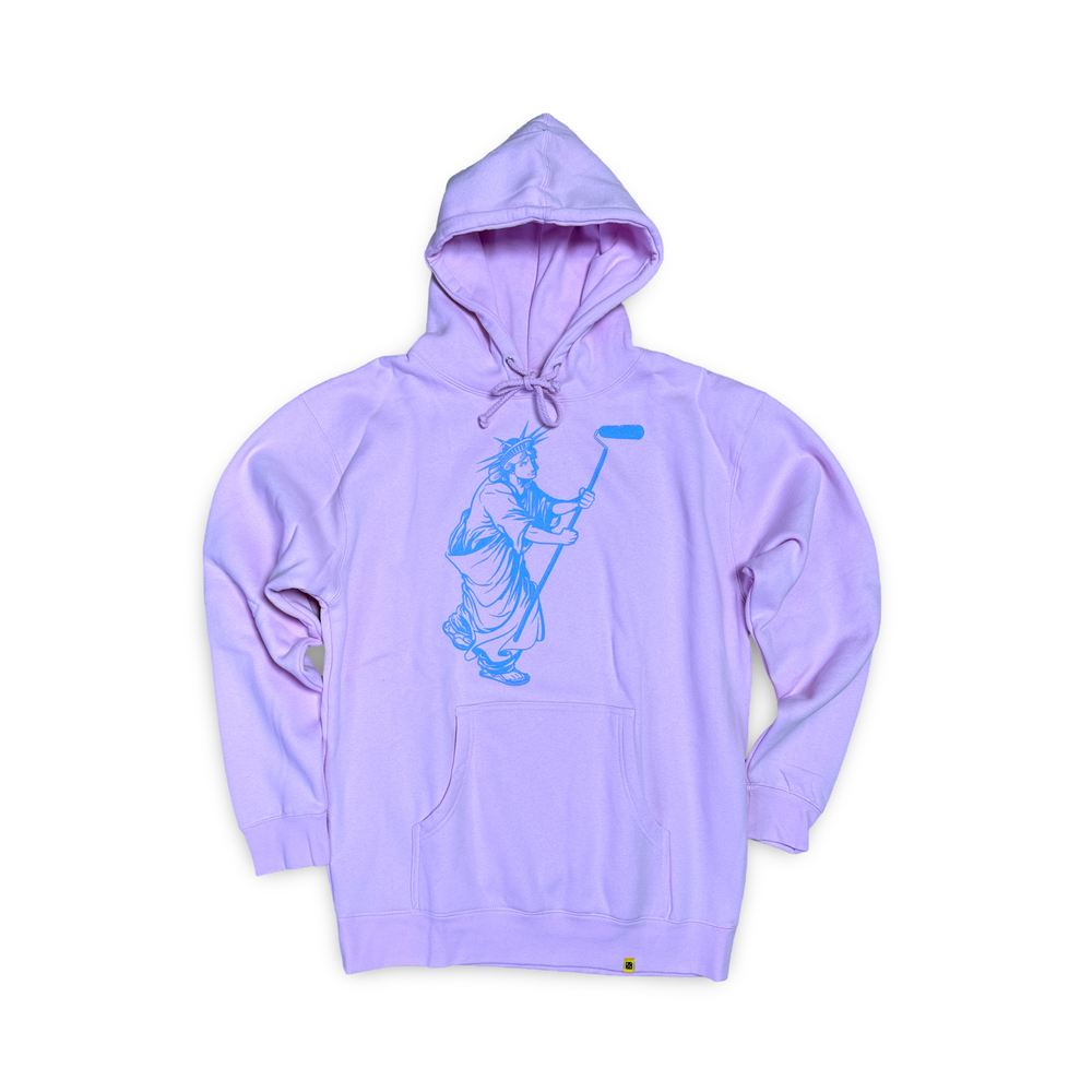 Liberty & Hustle Hoodie - Frost Pink