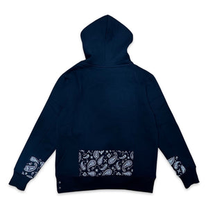 
                  
                    Paneled Hoodie - Black Paisley
                  
                