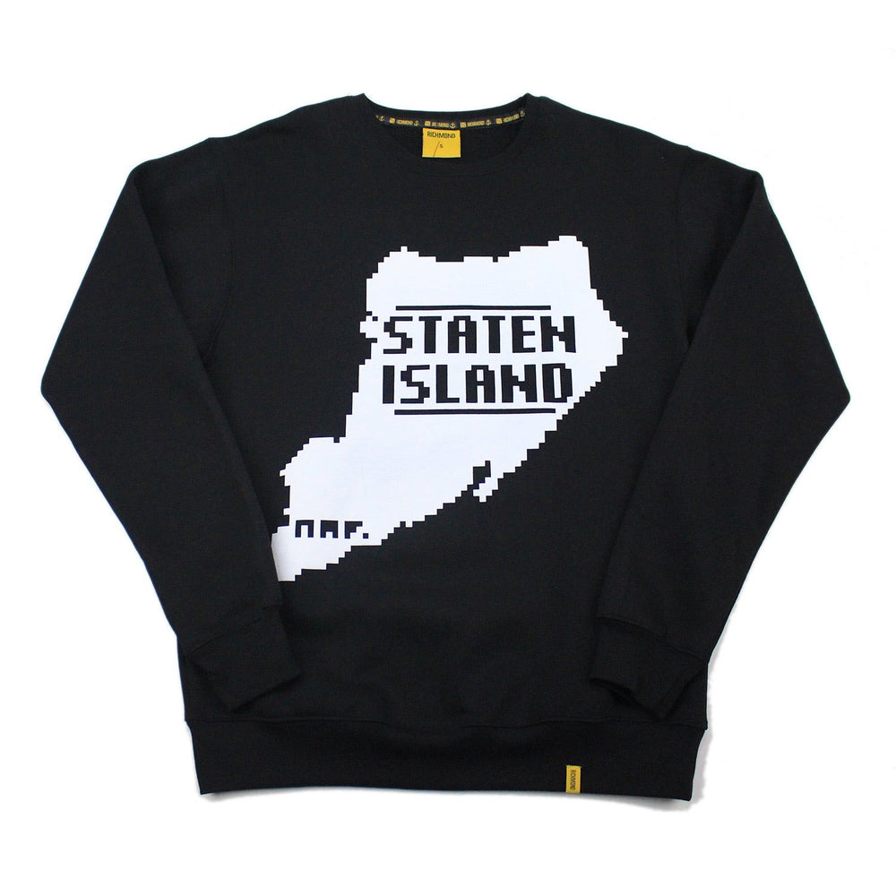 S.I. 8 Bit Crewneck - Men’s - Black/White