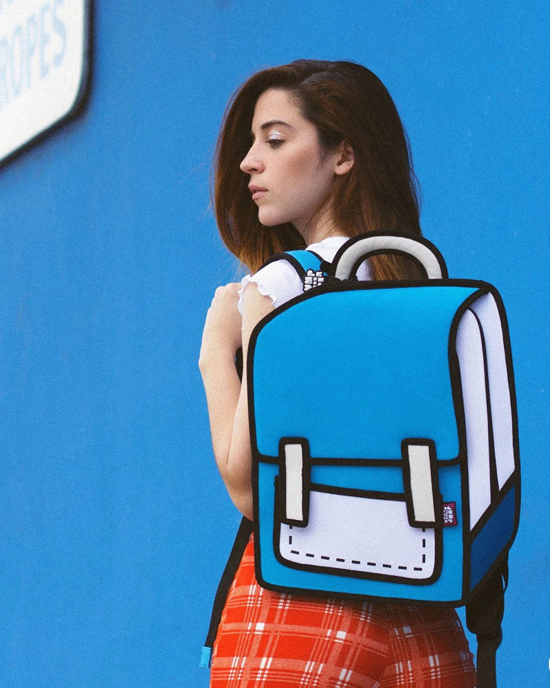 2D Backpack SPACEMAN COLOR ME IN Airy Blue Richmond Hood Company