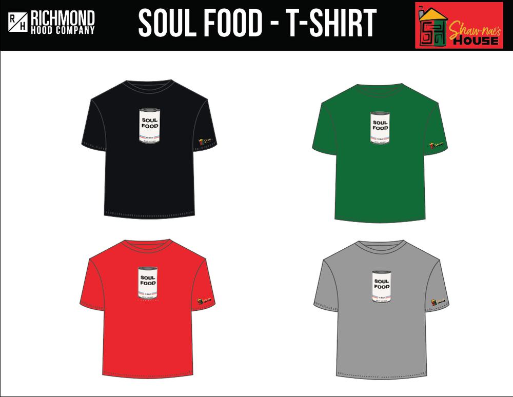 SH Soul Food No Frills T - Green