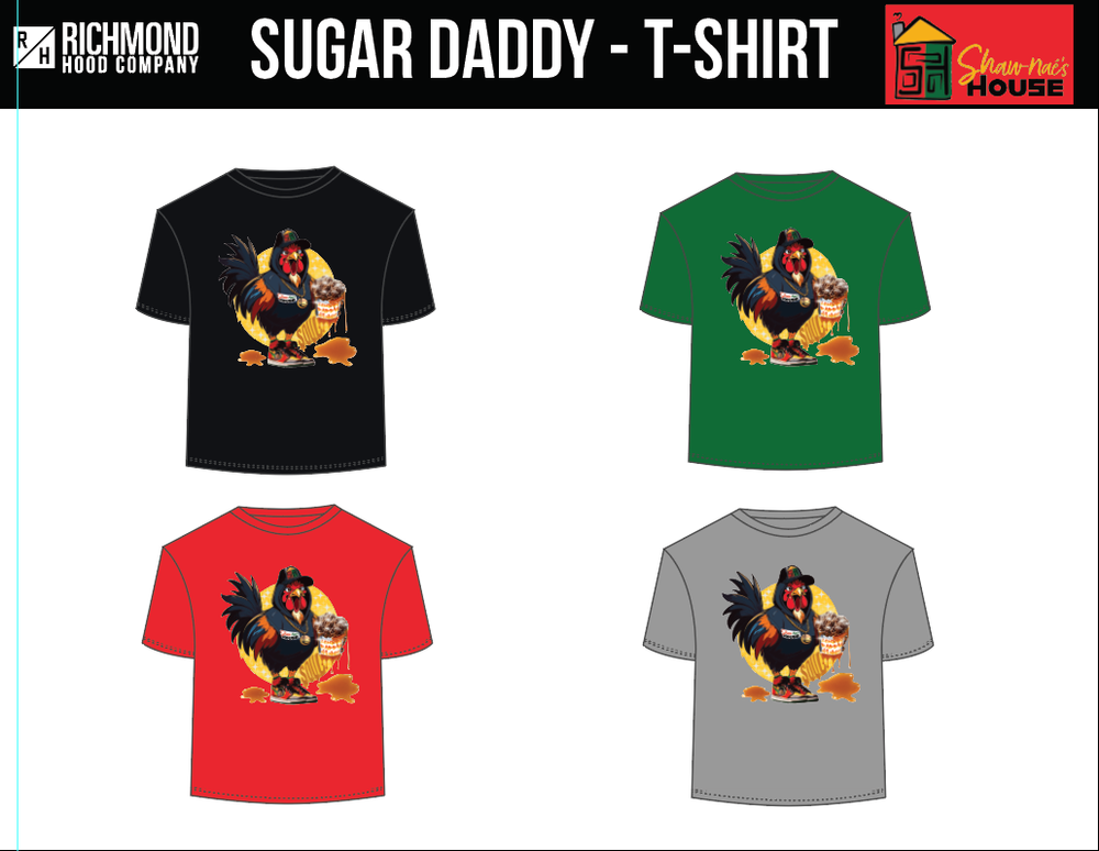 SH Sugar Daddy T Shirt - Red