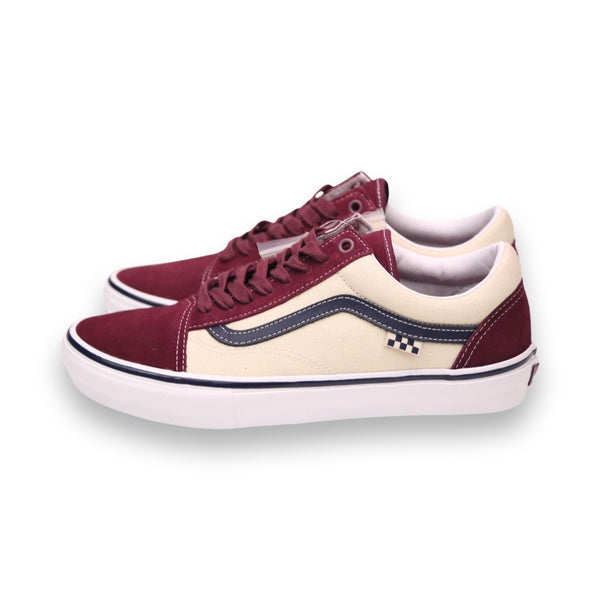 Vans OLD SKOOL Plum Wine Mono Burgundy Men Sz 13  Skateboard Shoes Old Skool Shoes in Burgundy| Vans FI main image 2