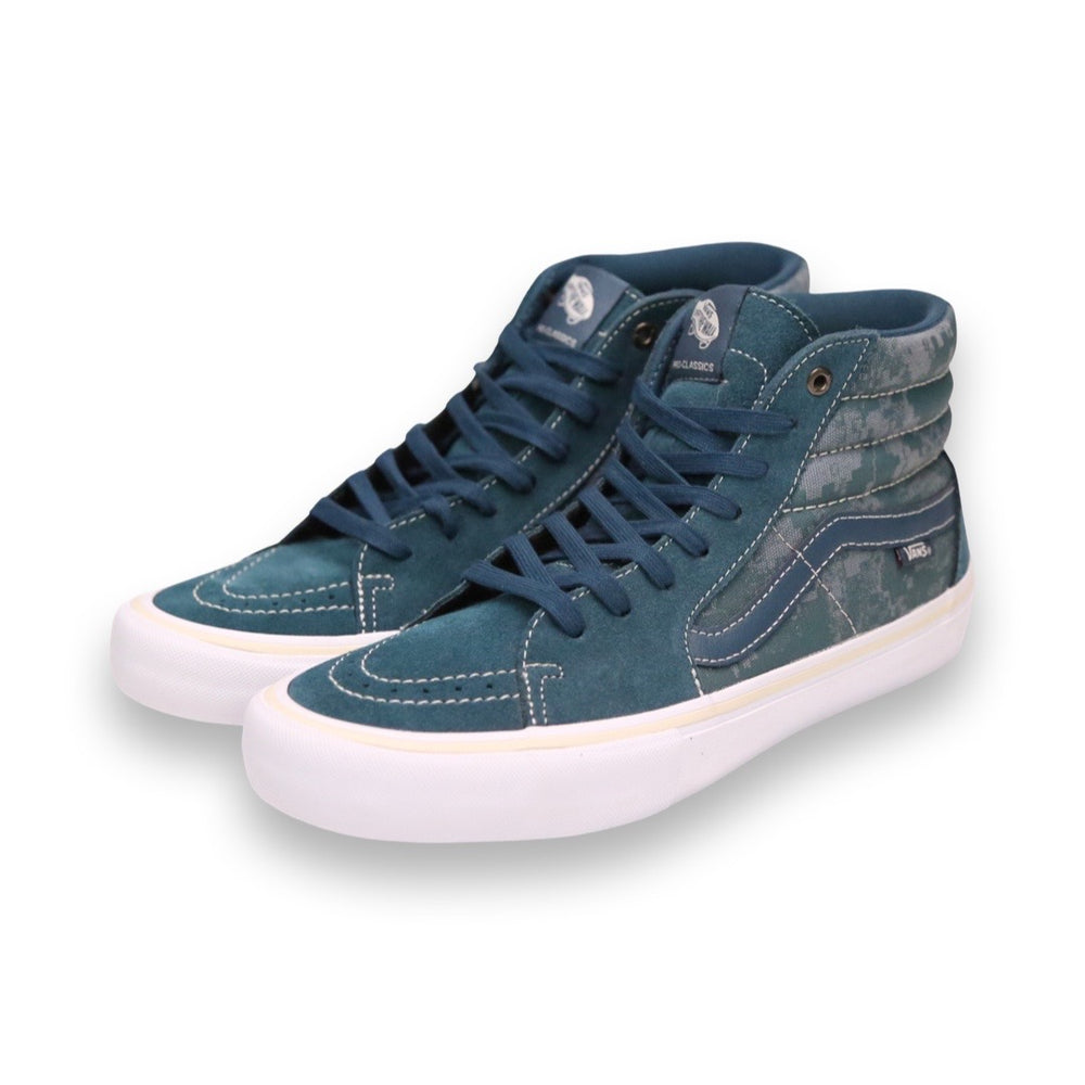 Vans sk8 hi pro blue on sale fog
