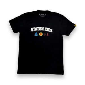 
                  
                    Staten Kids T Shirt - Black - Voyage
                  
                