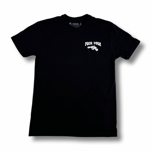 
                  
                    Pack Your Peace T - Black
                  
                