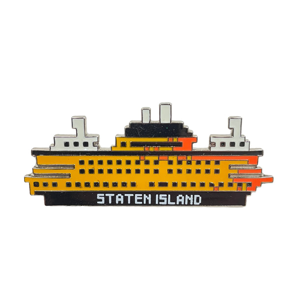 Staten Island Ferry Pin Pixel RHC Richmond Hood Company