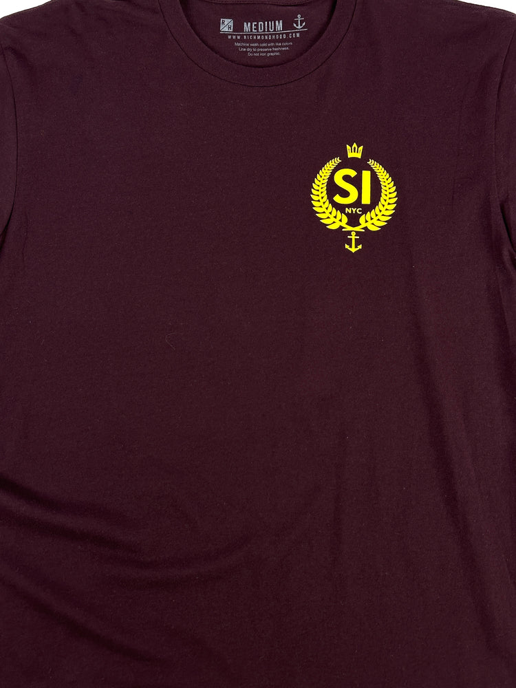 
                  
                    SI NYC Crest T - Oxblood
                  
                