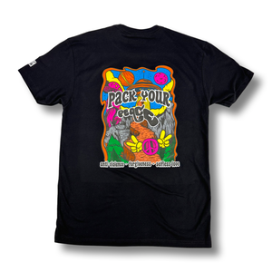 
                  
                    Pack Your Peace T - Black
                  
                