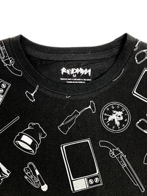 
                  
                    REDMAN Muddy Waters Icon T Shirt - Monochrome
                  
                