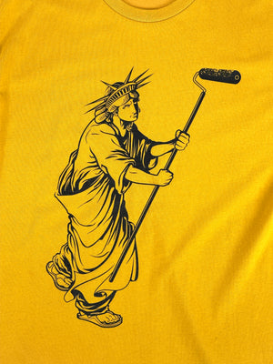 
                  
                    Liberty & Hustle T - Gold/Black
                  
                