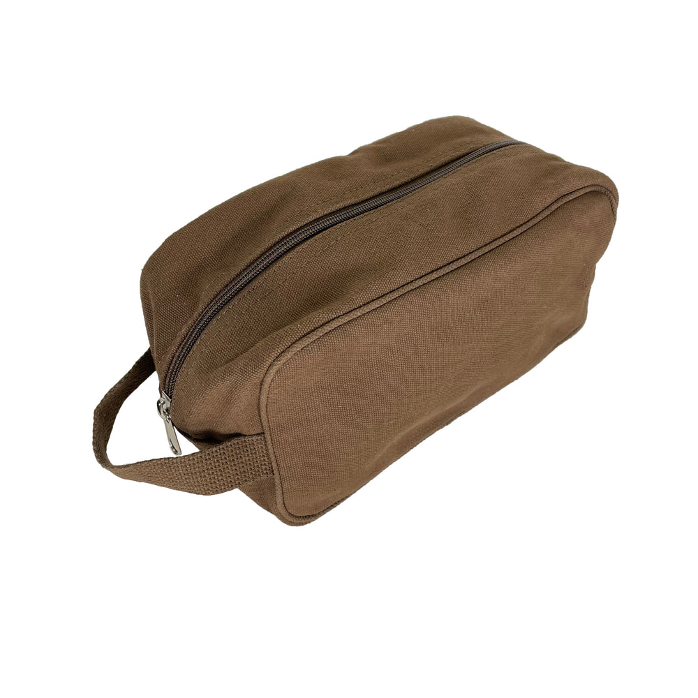 Canvas Travel Kit - Earth Brown
