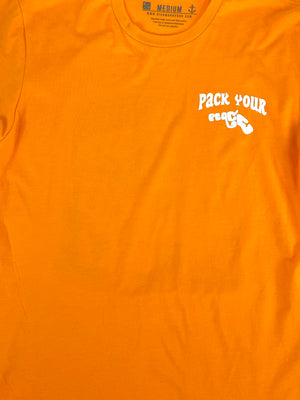 
                  
                    Pack Your Peace T - Orange
                  
                