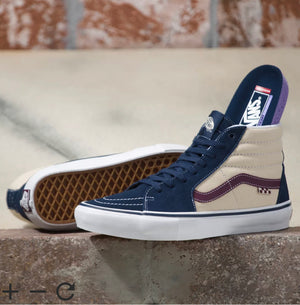Vans Sk8-Hi - Dress Blues/Turtledove Richmond Hood Company Vans Sk8-Hi - Dress Blues/Turtledove Richmond Hood Company