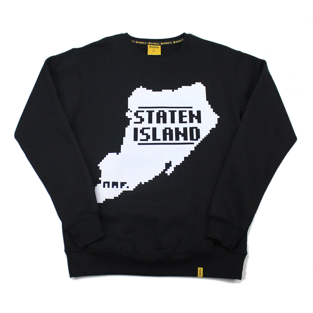 SI 8 Bit Crewneck - Blk/White - Women’s - RHC
