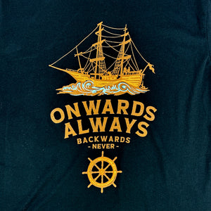 
                  
                    Onwards Always T - Black
                  
                